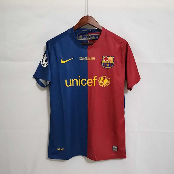 Thailande Maillot Barcelone Domicile Retro 2008 2009